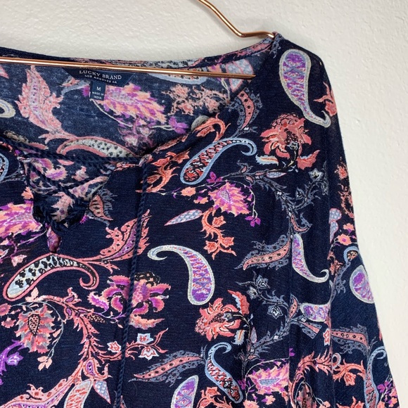 Lucky Paisley Crop Top - Picture 2 of 3